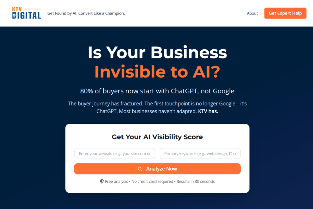 AI Visibility Optimization: Free SearchScore Tool