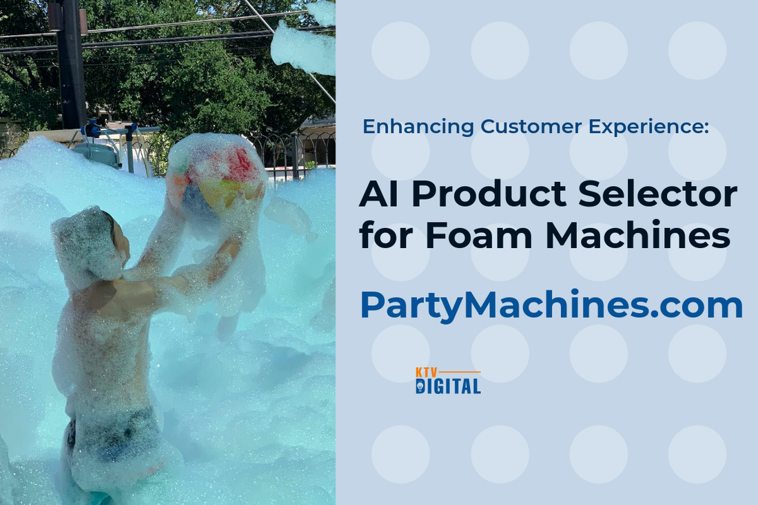Enhancing Customer Experience: AI Product Selector for Foam Machines